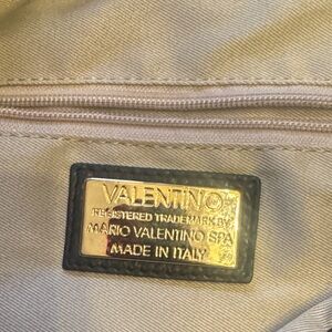 Valentino black Designer Bag. Shoulder bag. Made in Italy. Very good condition.